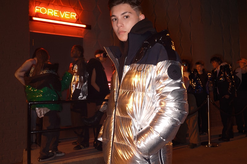 alanis morissette moose knuckles fall winter 2023 campaign Javon Walton Beatrice Domond "Shy" Mustafa the Poet outerwear bomber jackets