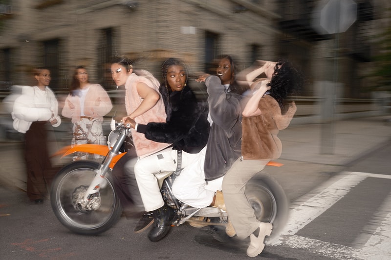 alanis morissette moose knuckles fall winter 2023 campaign Javon Walton Beatrice Domond "Shy" Mustafa the Poet outerwear bomber jackets