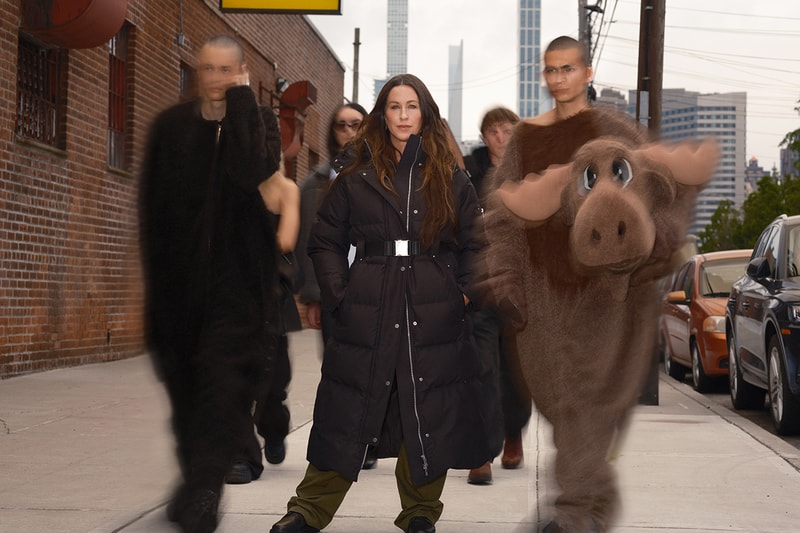 alanis morissette moose knuckles fall winter 2023 campaign Javon Walton Beatrice Domond "Shy" Mustafa the Poet outerwear bomber jackets