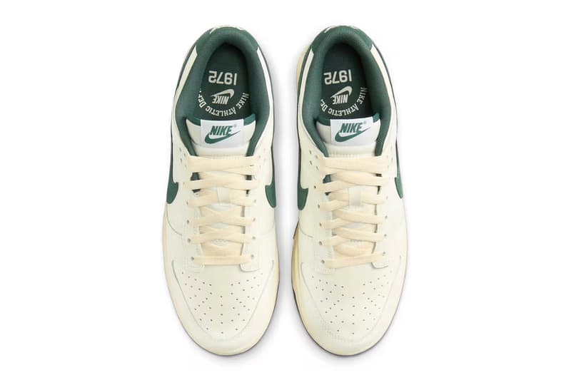 nike dunk low athletic department "Deep Jungle" sneakers footwear price info release date