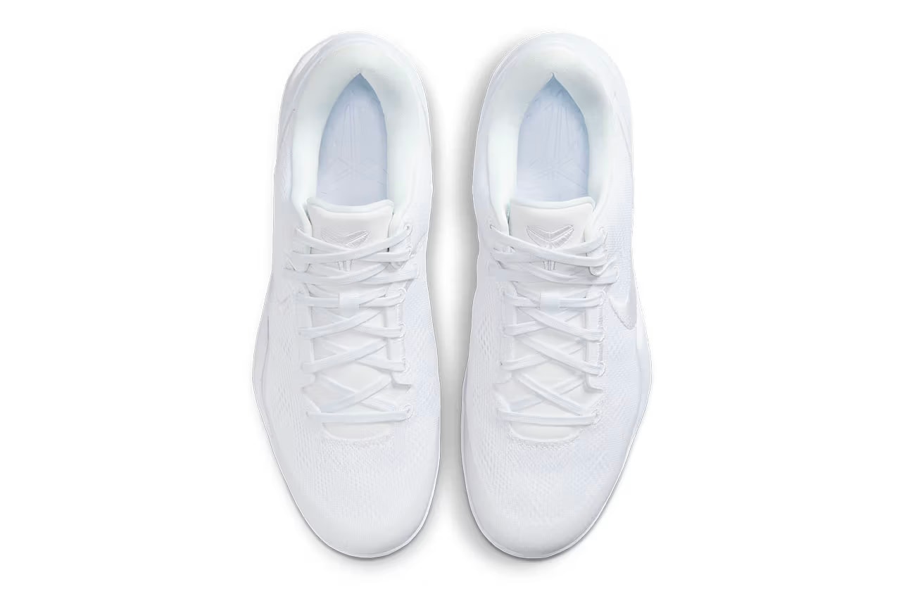 nike kobe 8 protro halo triple white FJ9364-100 sneakers footwear where to buy kobe bryant