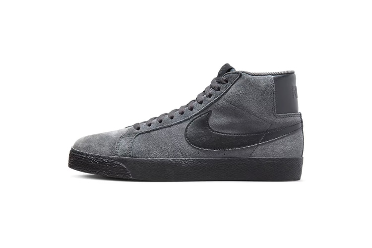 Nike Drops the SB Blazer Mid in "Anthracite Suede"