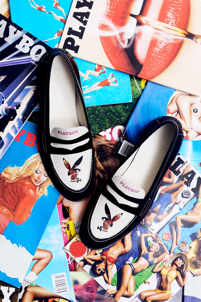 duke and dexter playboy loafers collaboration