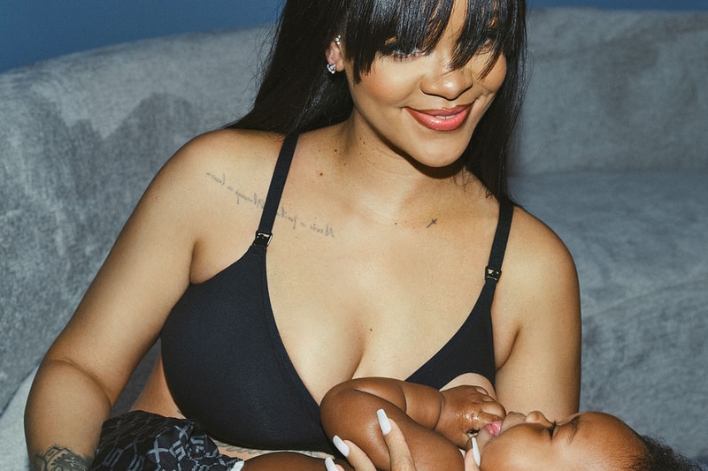 Pregnant Rihanna Models New Savage x Fenty Lingerie in Pink Pumps – Fonjep  News