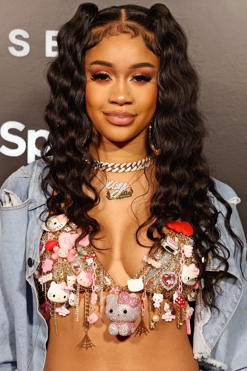 Saweetie Baby Hairs Hairstyle Trends Photos Instagram