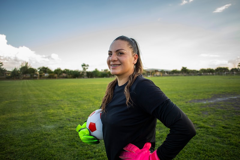 sports direct getty images equal view campaign women's football soccer sports gender gap diversity