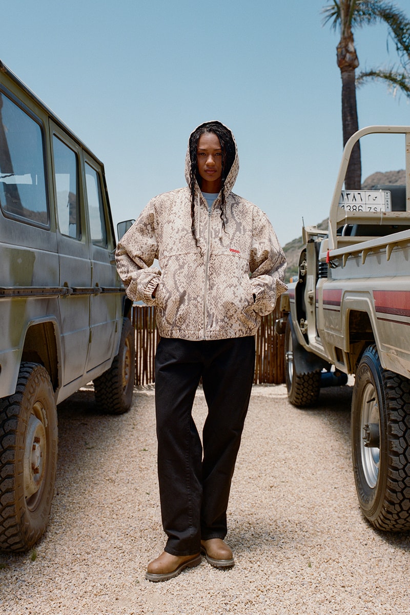 stussy fall 2023 collection lookbook jumpers hoodies jackets trousers