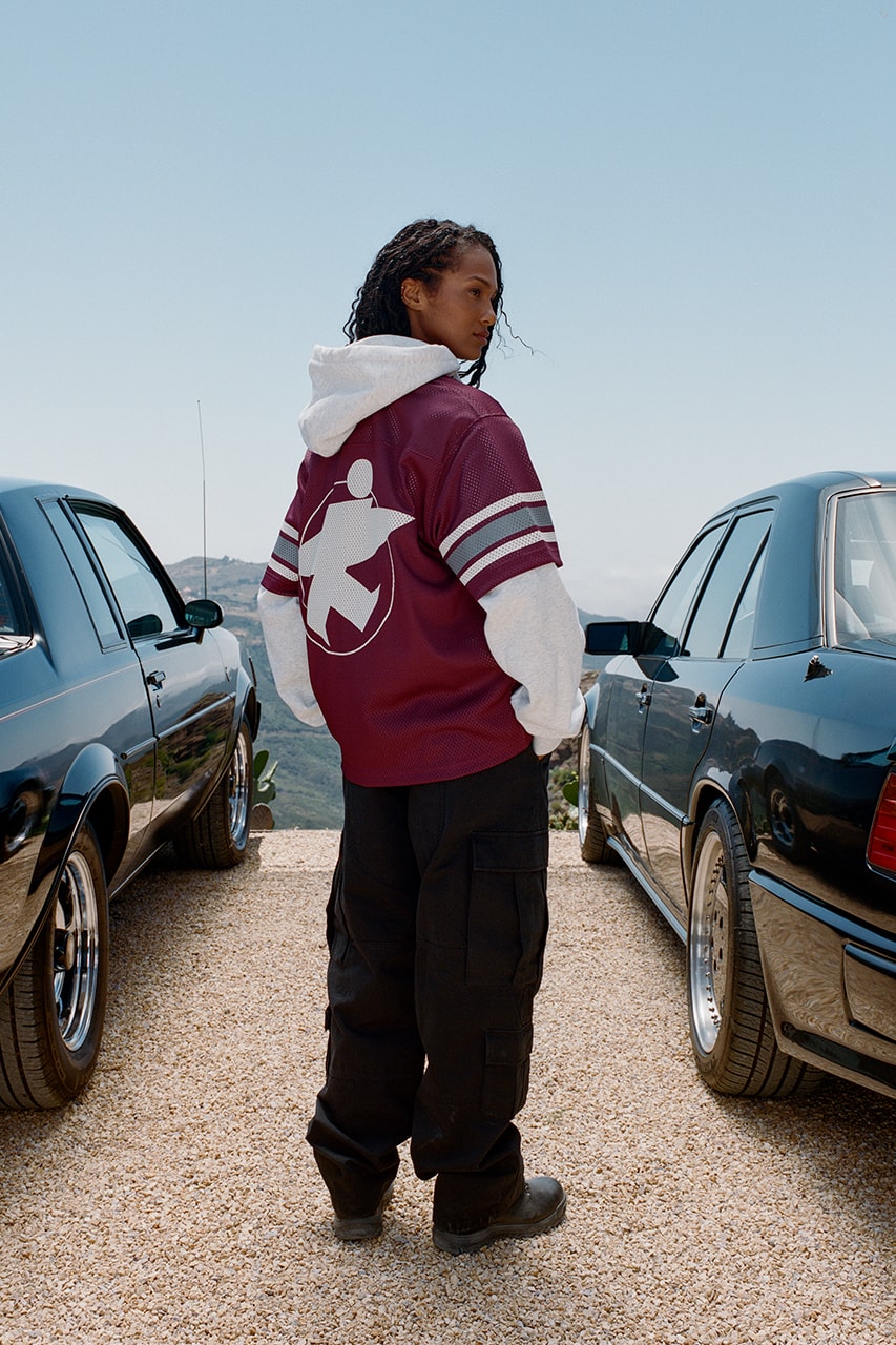 stussy fall 2023 collection lookbook jumpers hoodies jackets trousers