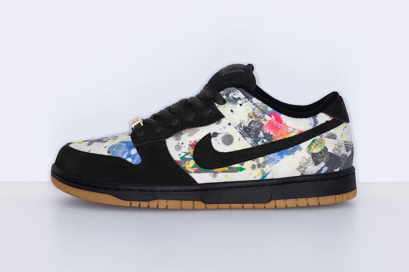 Supreme Nike SB Dunk High/Low "Rammellzee" fall/winter 2023 collection week 2 drop sneakers footwear release information where to buy