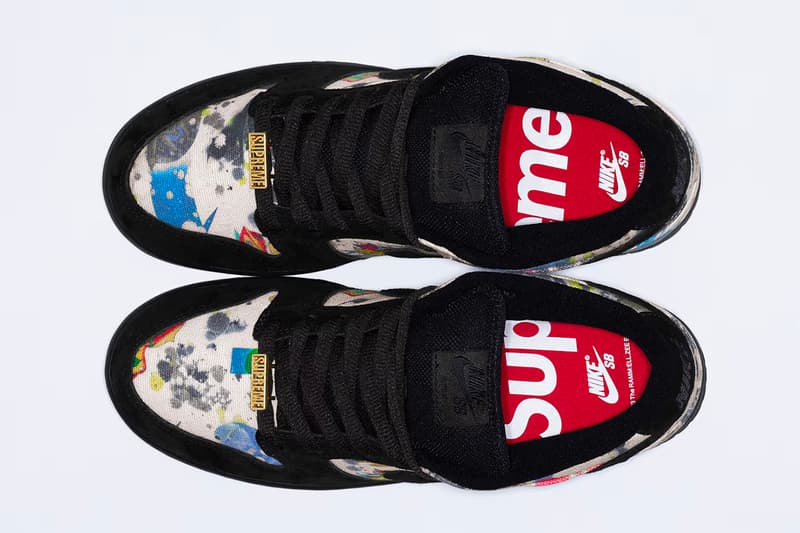 Supreme nike air max high tops custom content pack 10000/Low "Rammellzee" fall/winter 2023 collection week 2 drop sneakers footwear release information where to buy