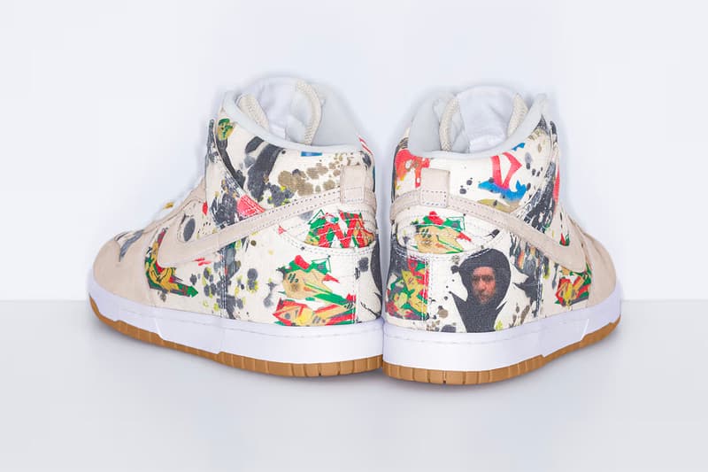 Supreme nike air max high tops custom content pack 10000/Low "Rammellzee" fall/winter 2023 collection week 2 drop sneakers footwear release information where to buy