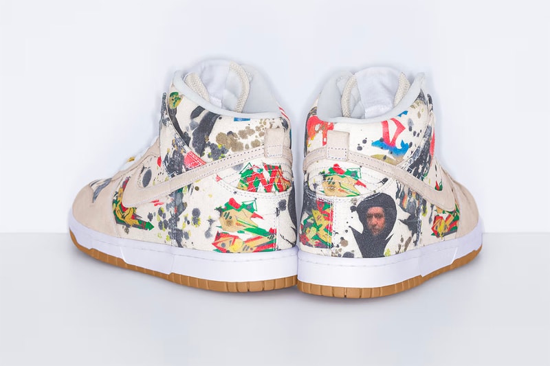 Supreme Nike SB Dunk High/Low "Rammellzee" fall/winter 2023 collection week 2 drop sneakers footwear release information where to buy