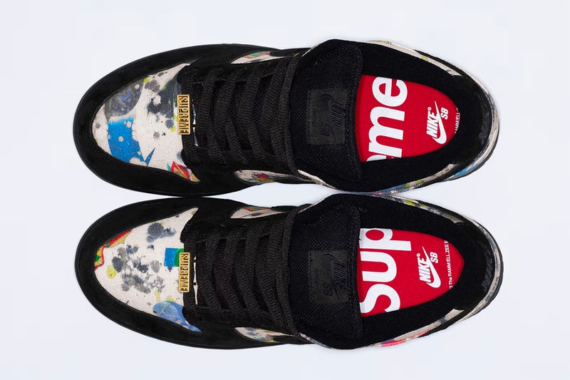 Supreme Nike SB Dunk High/Low "Rammellzee" fall/winter 2023 collection week 2 drop sneakers footwear release information where to buy