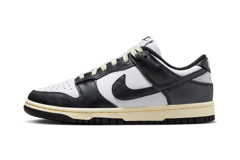 Nike Enters Its Nostalgia Era With Dunk Low "Vintage Panda"