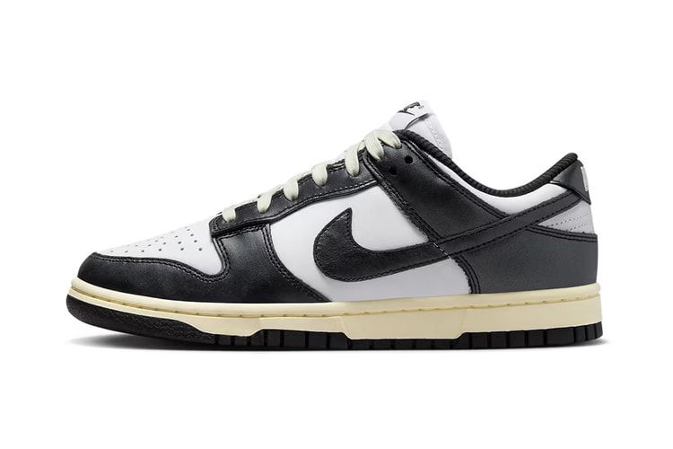 Nike Enters Its Nostalgia Era With Dunk Low "Vintage Panda"