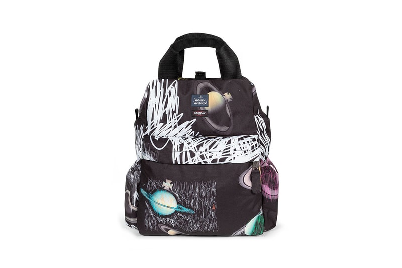 vivienne westwood eastpak sustainable planets print collaboration details