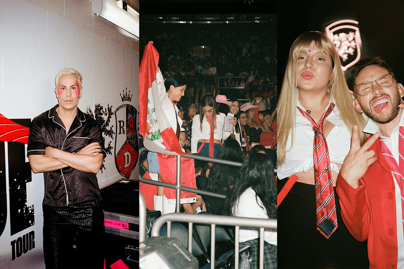 Backstage with RBD's Christian Chávez