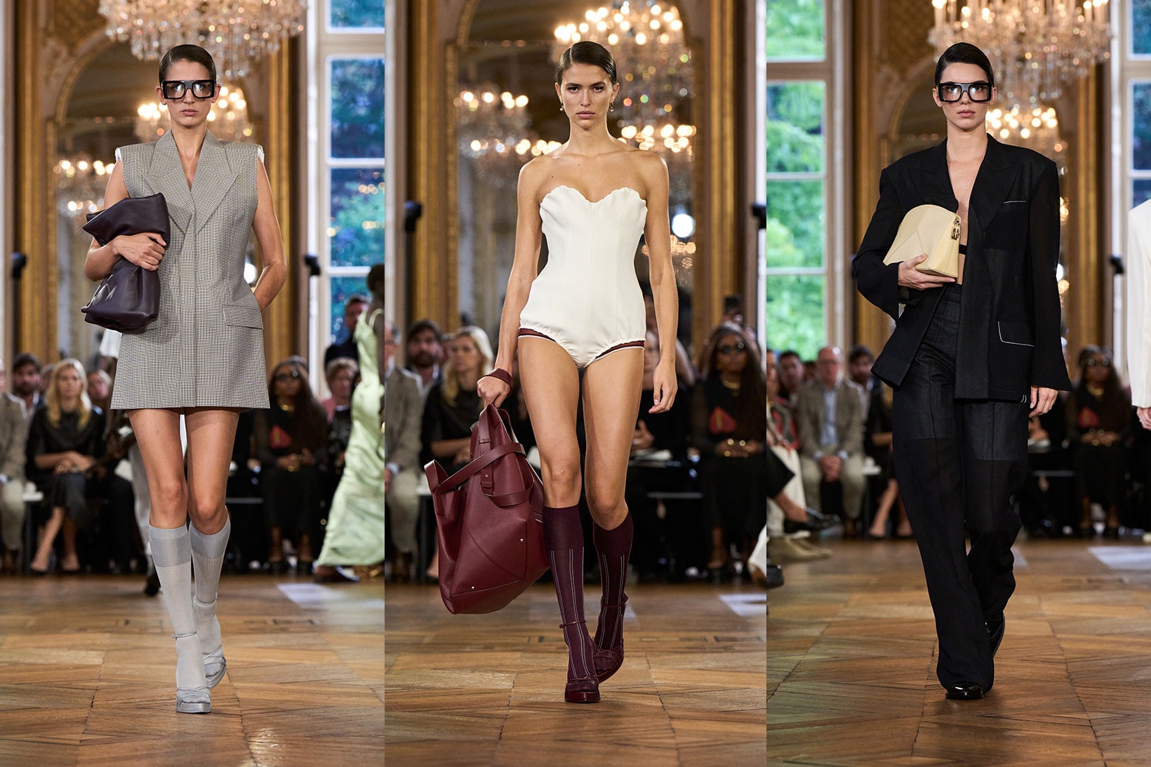 kendall jenner victoria beckham paris fashion week runway