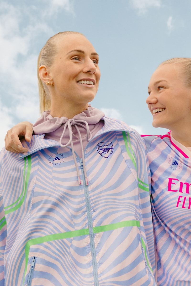 Stella McCartney designs leopard-print football kit for Arsenal