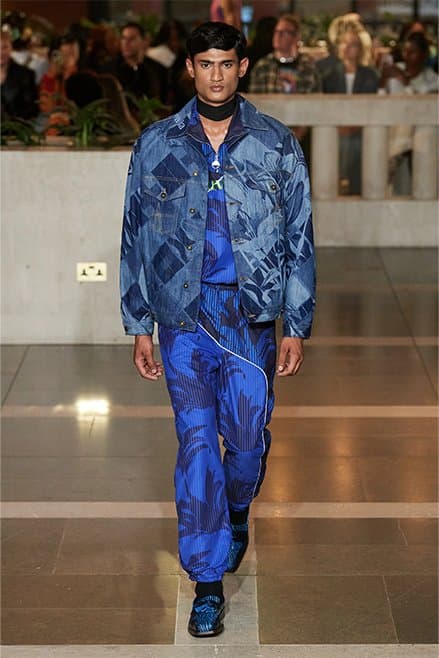 ahluwalia spring summer 2024 london fashion week runway images details