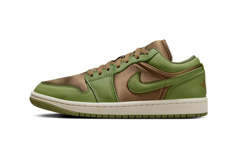 jordan brand air jordan 1 low "brown kelp" sneakers footwear where to buy release information 