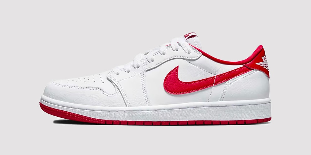 Take an Official Look at the Air Jordan 1 Low OG "University Red"