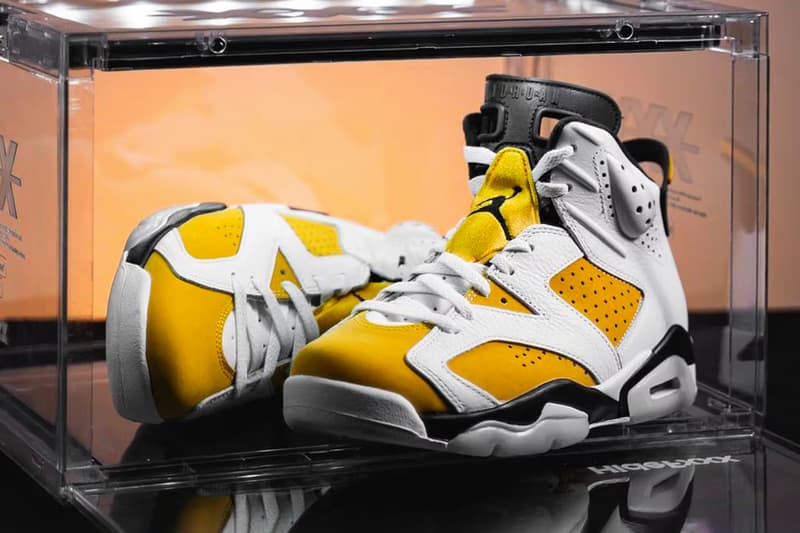 jordan brand air jordan 6 "yellow ochre" sneakers footwear release info where to buy price 