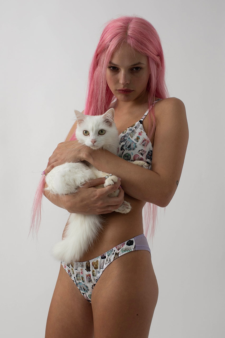Cat Kitten Intimates New Fashion Women Underwear 3D Cat Panties