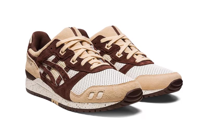 asics gel-lyte iii og cream dark brown release details