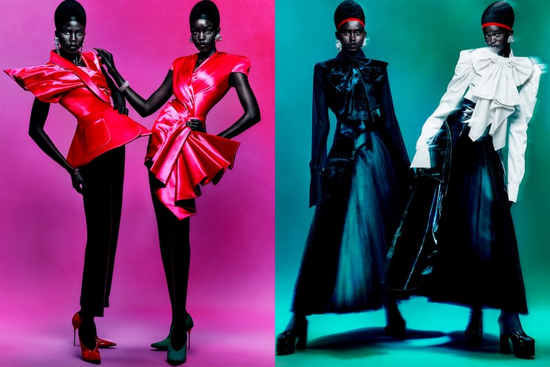 Rafael Pavarotti's Vivid Photography Illuminates Balmain's FW23 Collection