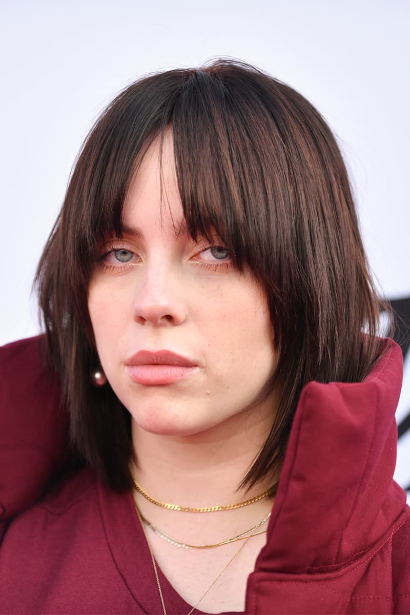 Billie Eilish Red Hair Wet Texture Allure Beauty Cover Photos Instagram