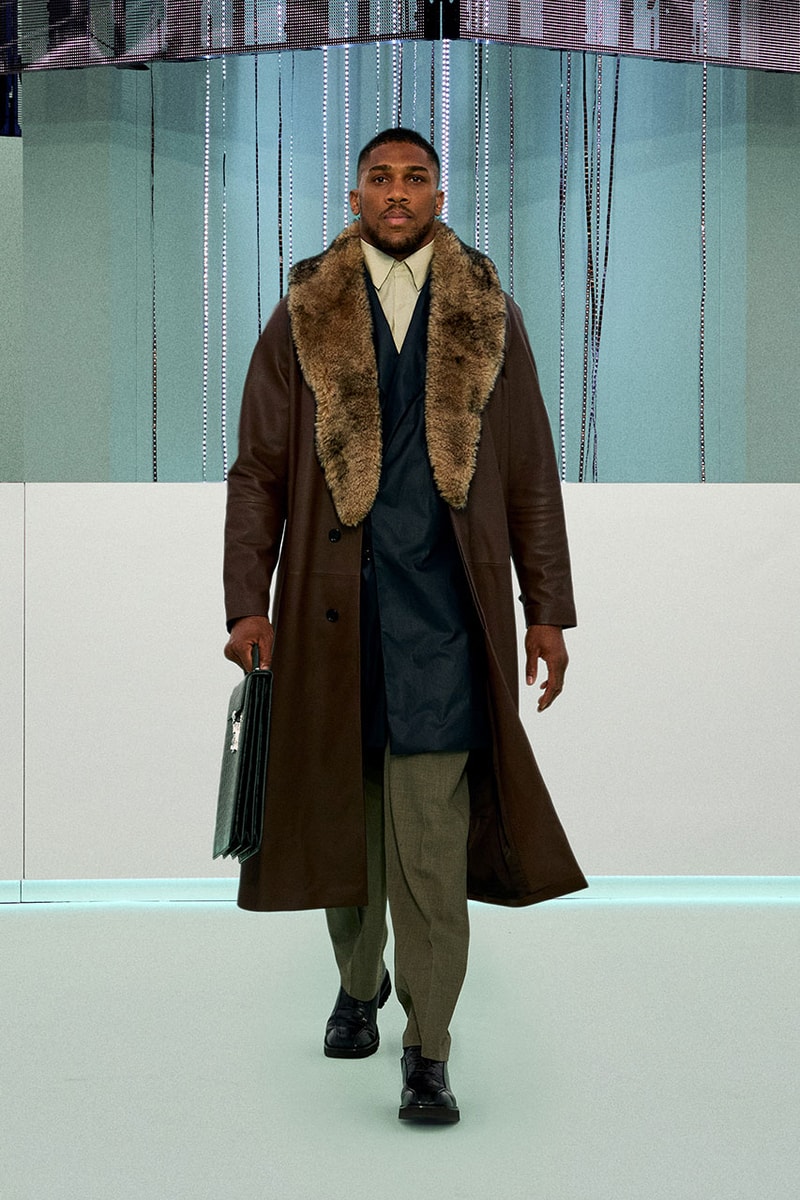 BOSS, FW23, Milan Fashion Week, Gigi Hadid, Anthony Joshua, Ashley Graham, Womenswear, Runway