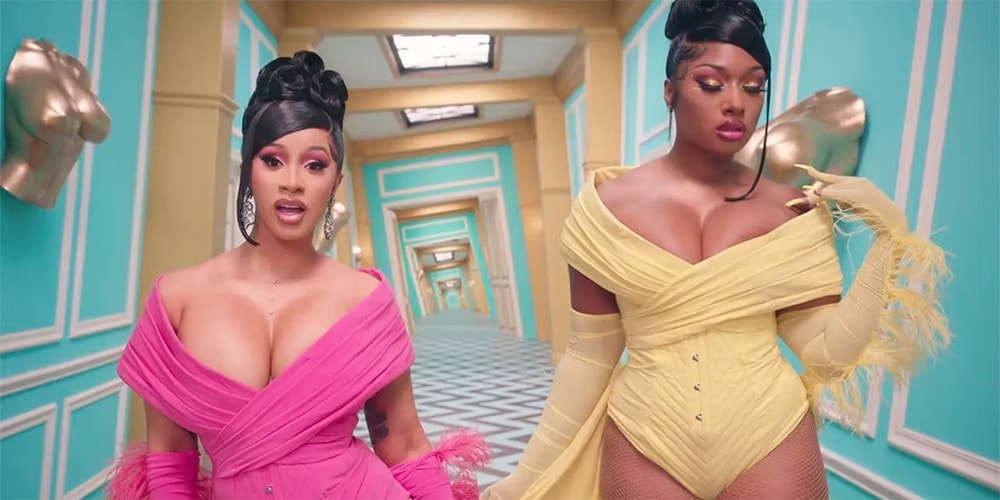 Cardi B Wears No Makeup In 'WAP' Behind The Scenes Video: Watch