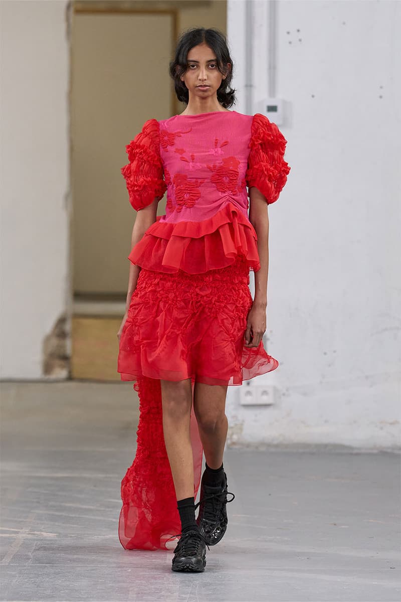 Cecilie Bahnsen, Paris Fashion Week, Spring/Summer 2024, Asics, Collaboration, First Look