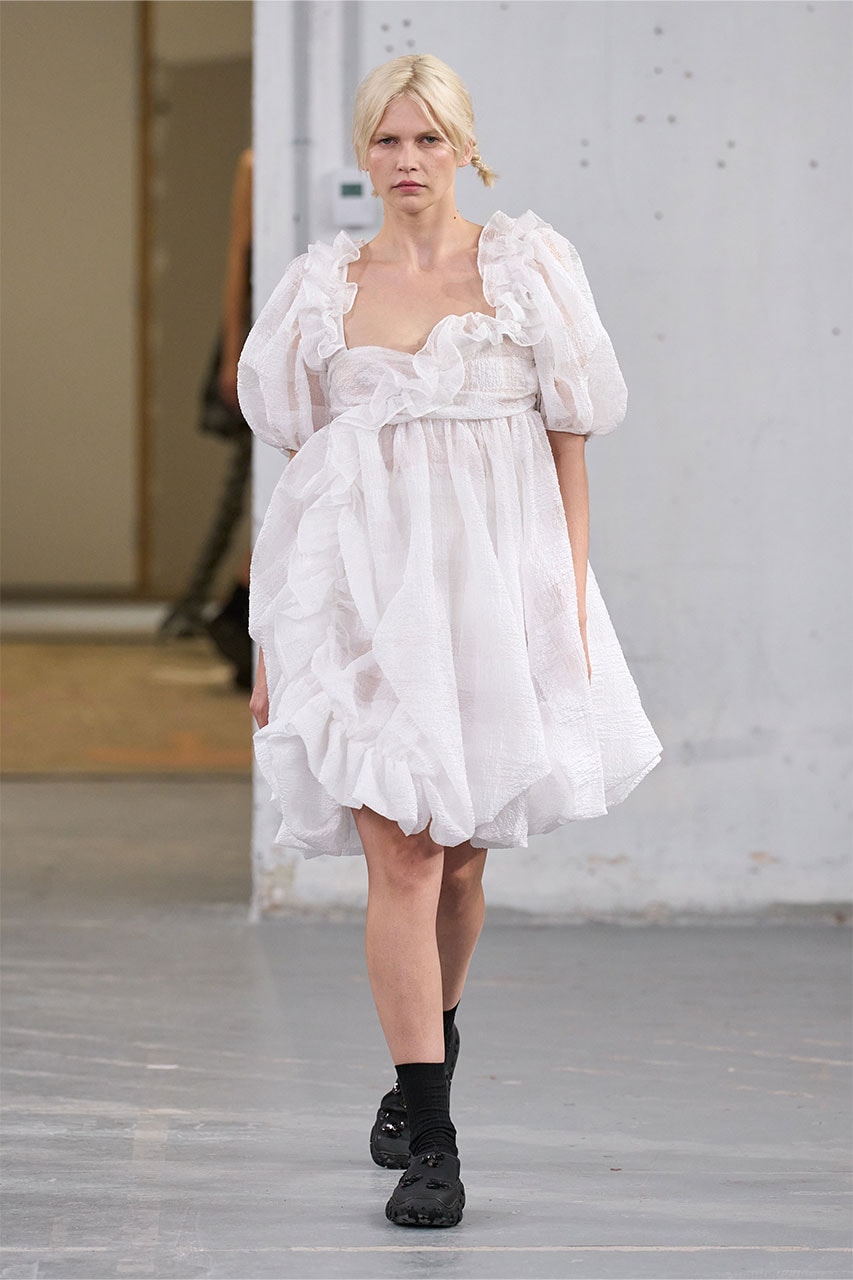 Cecilie Bahnsen, Paris Fashion Week, Spring/Summer 2024, Asics, Collaboration, First Look