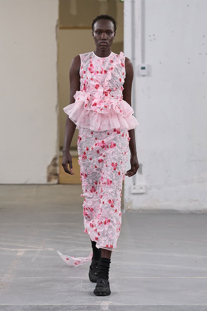 Cecilie Bahnsen, Paris Fashion Week, Spring/Summer 2024, Asics, Collaboration, First Look