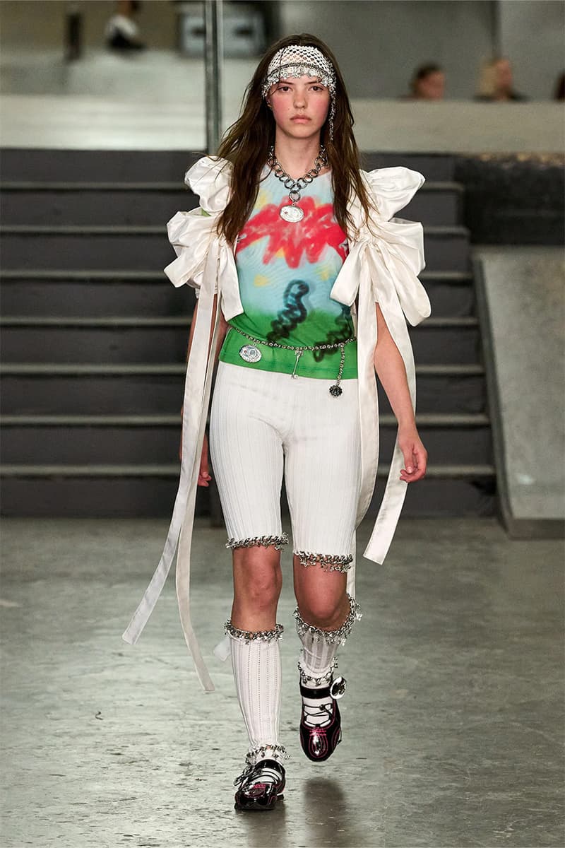 chopova lowena spring summer 2024 london fashion week runway images details