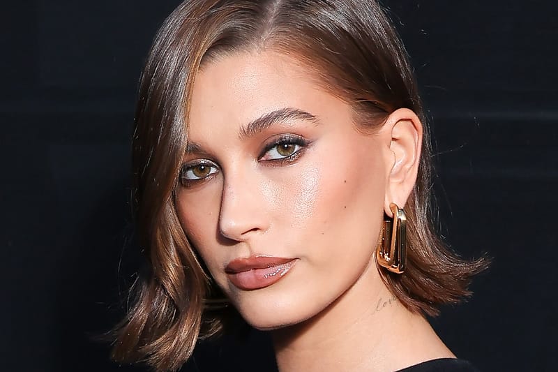 Hailey Bieber's Chocolate Brown Crocodile Nails Are Magically Delicious