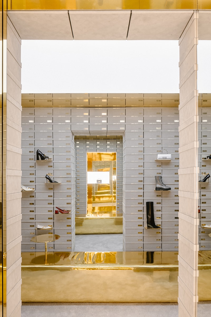 jimmy choo crosby studios paris immersive retail pop-up paris fashion week 