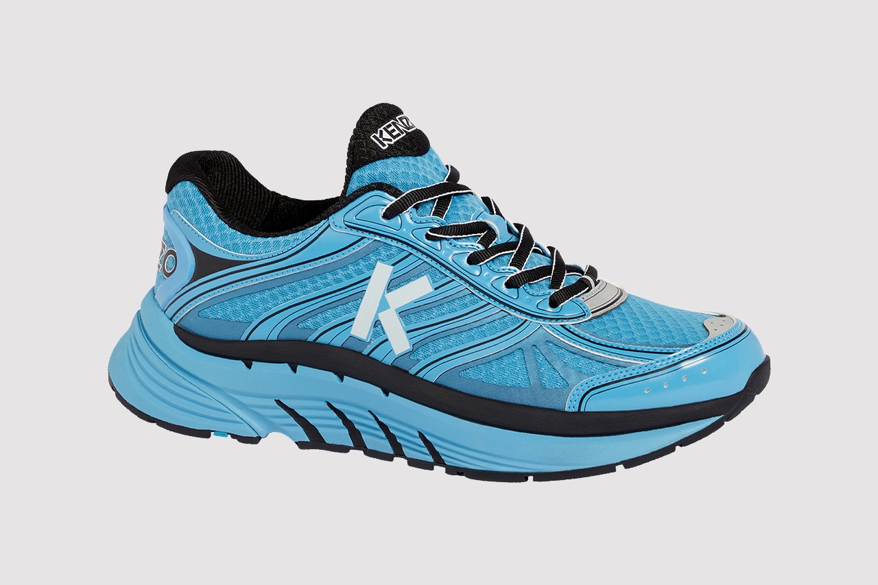 kenzo pace running sneaker second release pink blue black white images details