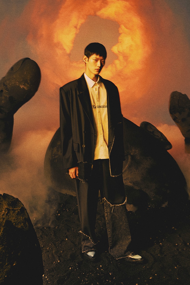 les benjamins "first wave" fall winter 2023 empty seoul korea