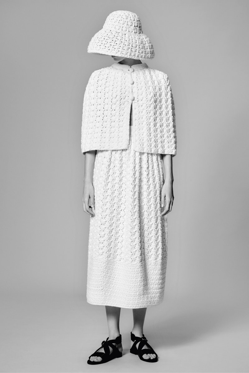 loro piana spring summer 2024 japan milan fashion week Via dei Giardini craftsmanship denim silk block print cashmere knit capes
