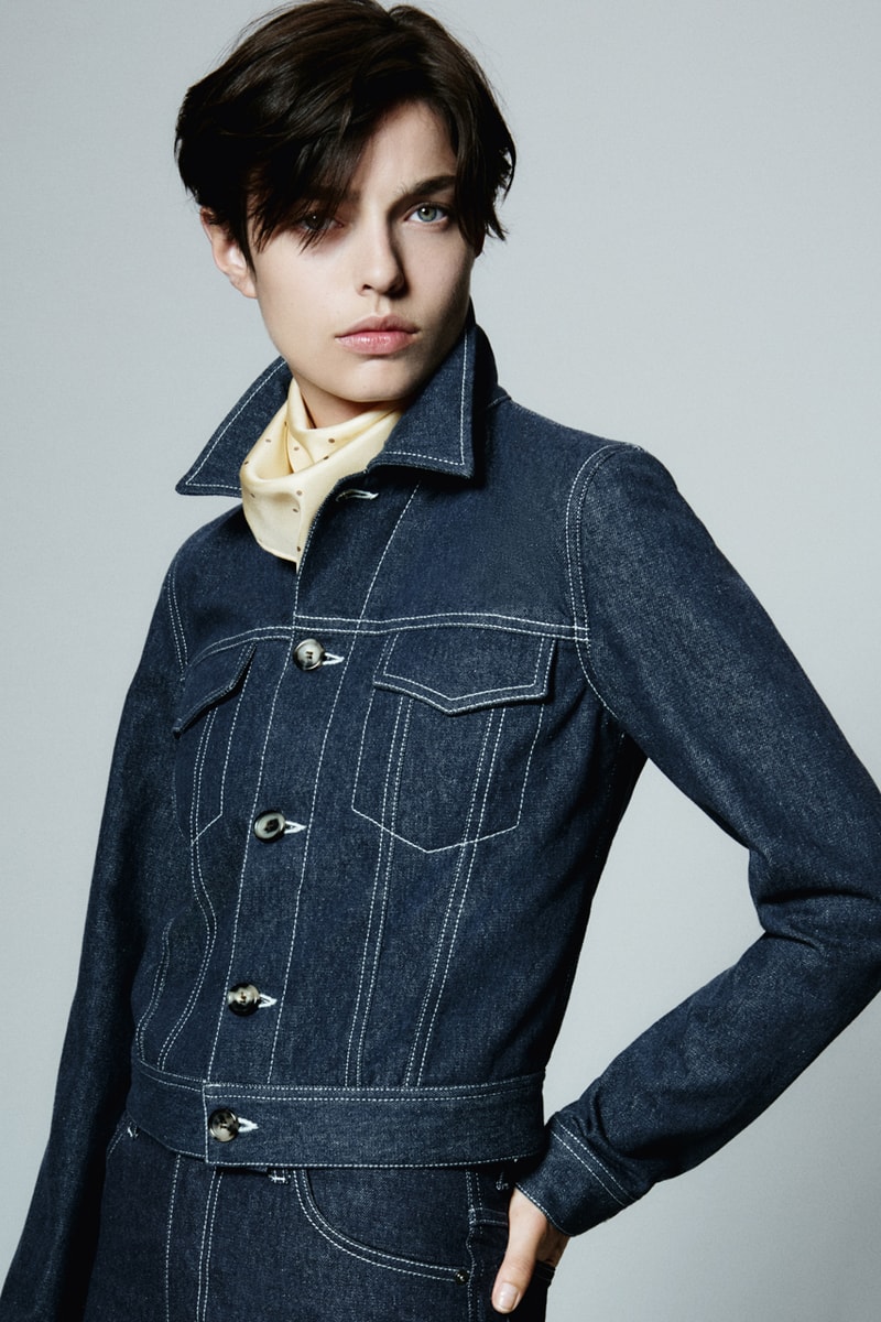 loro piana spring summer 2024 japan milan fashion week Via dei Giardini craftsmanship denim silk block print cashmere knit capes