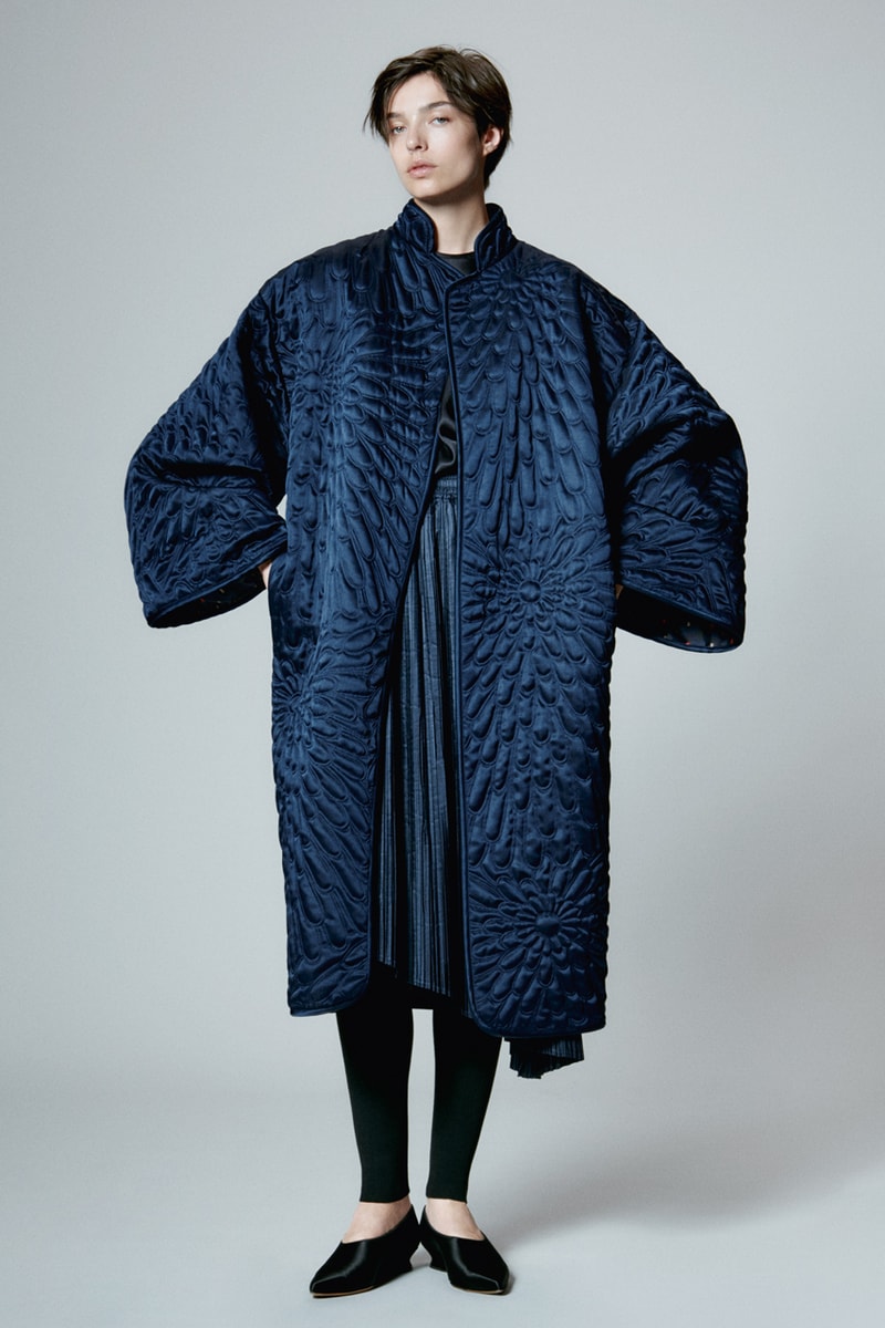 loro piana spring summer 2024 japan milan fashion week Via dei Giardini craftsmanship denim silk block print cashmere knit capes 