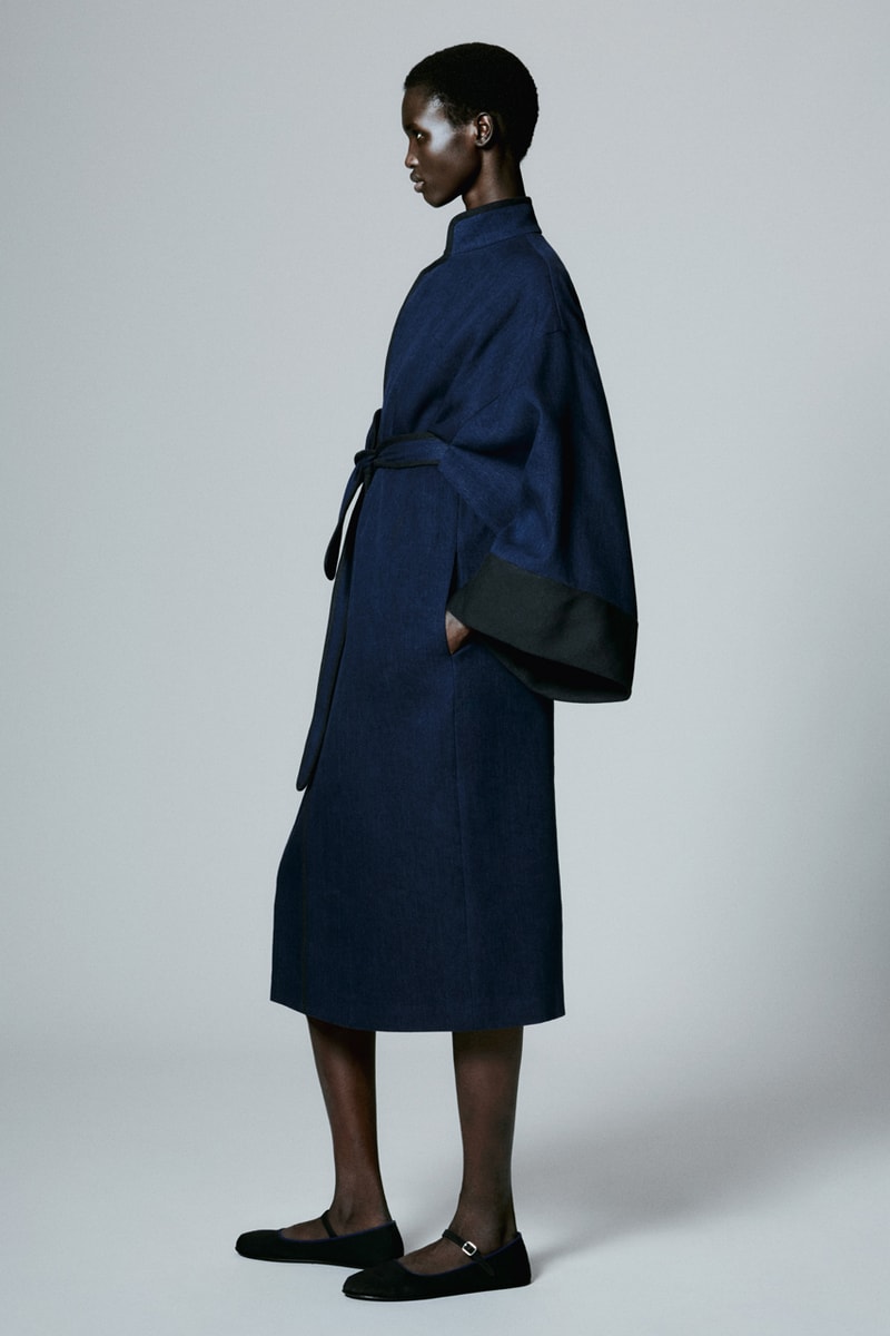 loro piana spring summer 2024 japan milan fashion week Via dei Giardini craftsmanship denim silk block print cashmere knit capes