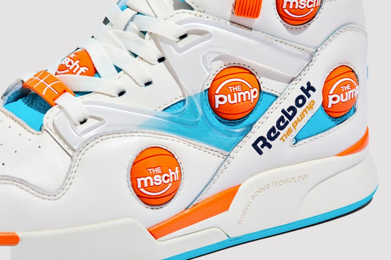 mschf reebok wild pump omni zone IX collaboration sneakers footwear release information price where to buy