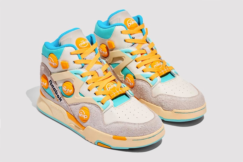 mschf reebok wild pump omni zone IX collaboration sneakers footwear release information price where to buy