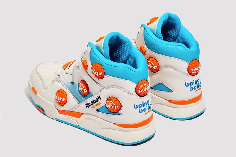 mschf reebok wild pump omni zone IX collaboration sneakers footwear release information price where to buy