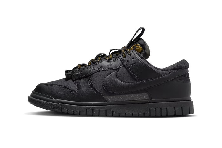 Nike Dunk Low Remastered Lands in Elegant "Black/Gold" Colorway