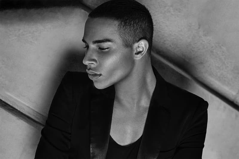 balmain spring summer 2024 collection paris fashion week stolen theft olivier rousteing